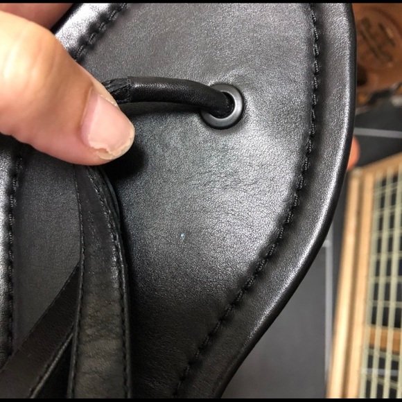 Tory Burch Minnie Travel Sandal Size 8 Black - Picture 8 of 9